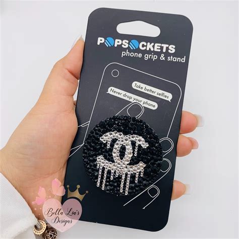 a50 samsung chanel inspired popsocket|Chanel Popsocket .